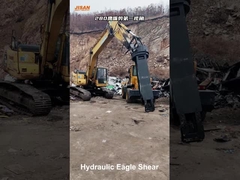 완전히 회전 스クラ프 철거 셰어 스クラ프에 철강을 처리하기 위해