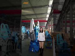 굴삭기 금속 전단기