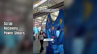 Teyun 굴착기는 생산성을 극대화하고 스크랩 복구를 수행합니다.