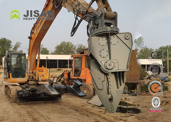 Jisan Excavator Demolition Hardox Steel Shears Fortress Scrap Shears For Sale 자동차 해체 기계