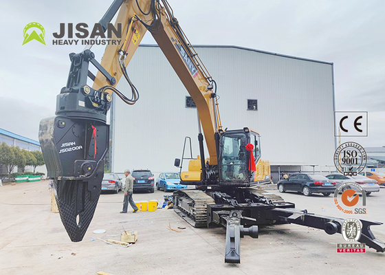 Jisan Excavator Demolition Hardox Steel Shears Fortress Scrap Shears For Sale 자동차 해체 기계