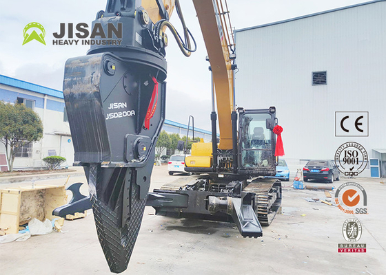 Jisan Excavator Demolition Hardox Steel Shears Fortress Scrap Shears For Sale 자동차 해체 기계