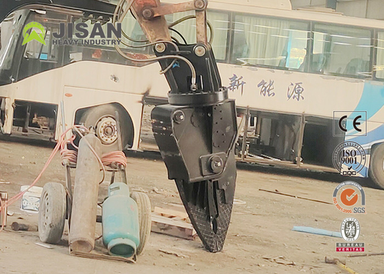 Jisan Excavator Demolition Hardox Steel Shears Fortress Scrap Shears For Sale 자동차 해체 기계
