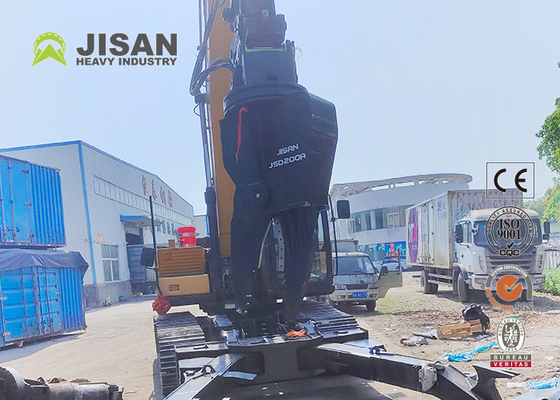Jisan Hardox 금속 발굴기용 수압 철거 깎기 수압 폐기물 깎기 자동차 해체 기계 최고 판매