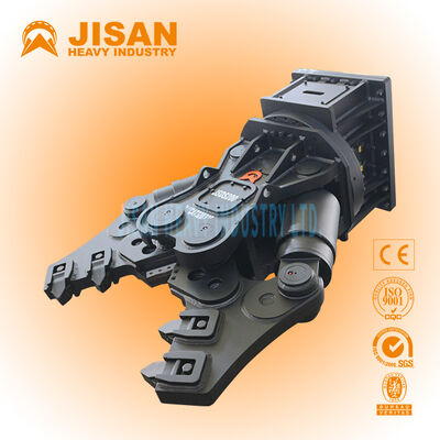 3~40톤 굴삭기용으로 설계된 내구성이 뛰어난 굴삭기 금속 전단기, 넓은 조 개방 및 금속 절단을 위한 빠른 사이클 시간 특징