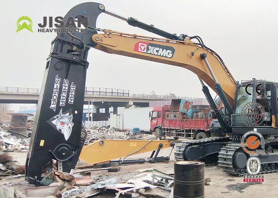 발굴기 금속 깎기 산업 철거용 철강 절단 깎기 폐기물 금속 가공 및 회수
