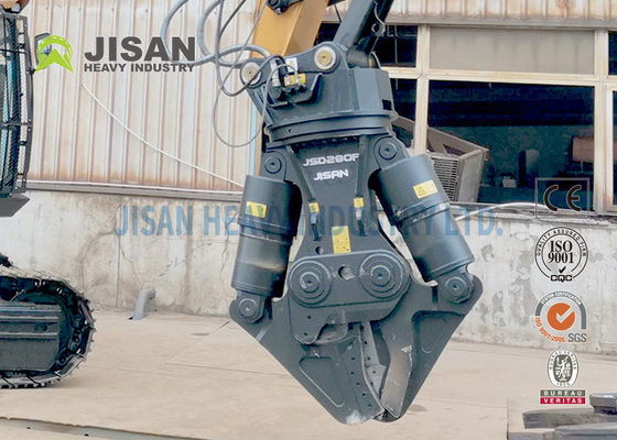 굴삭기 부착 수력 강 스크랩 시어 4ton-9ton