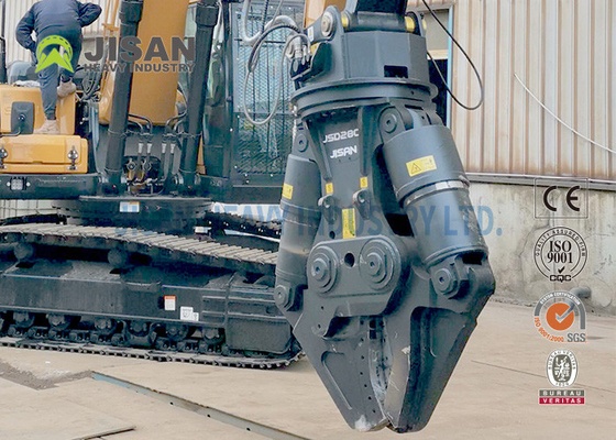 굴삭기 부착 수력 강 스크랩 시어 4ton-9ton