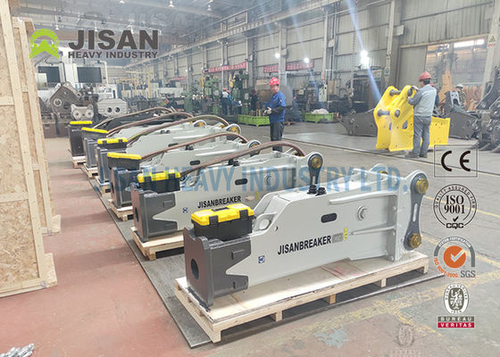 PC300 PC400를 위한  30-40 톤 굴착기 바위 차단기 망치 끌 155mm