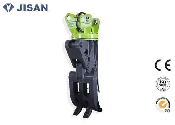 작은 조각 횡령 한 벌 히타치 굴착기 ZX210가 다 사용 자전 통나무에 의하여 격투합니다